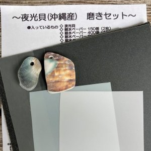 画像1: 【夜光貝】磨きセット(2個入り)  