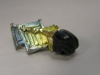 画像1: ビスマス結晶のペンダントトップ